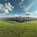 Youya Solar Fence Vertical Bifacial Structure Solar Ground Pv Mounting Systems for Open Ground Agriculture