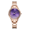 SINOBIE S9878L Women's Luxury Fashion Rose Gold Alloy Watch Glass SEIKO Quartz Movement 3ATM Waterproof Stainless Steel Band