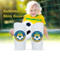 Custom Sublimation Shin Guards Personalized Football Leg Protection for Kids Durable Safety Gear Print Your Logo Design