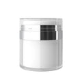 Vacuum-Pressed Face Cream Cosmetic Cans Are Portioned Into Bottles