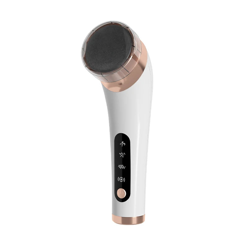 Electric Foot File Callus Remover Professional ABS Material Multiple Speed Pedicure Tool Dry Hard Dead Cracked Skin White