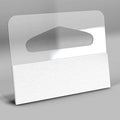 DM PVC Hang Tab Plastic Hook Tag  for Store or Supermarket Display Goods