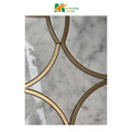 Marble Mosaic Cheap Marble Building Materials Honed or Rolled Marble Mosaic Tiles