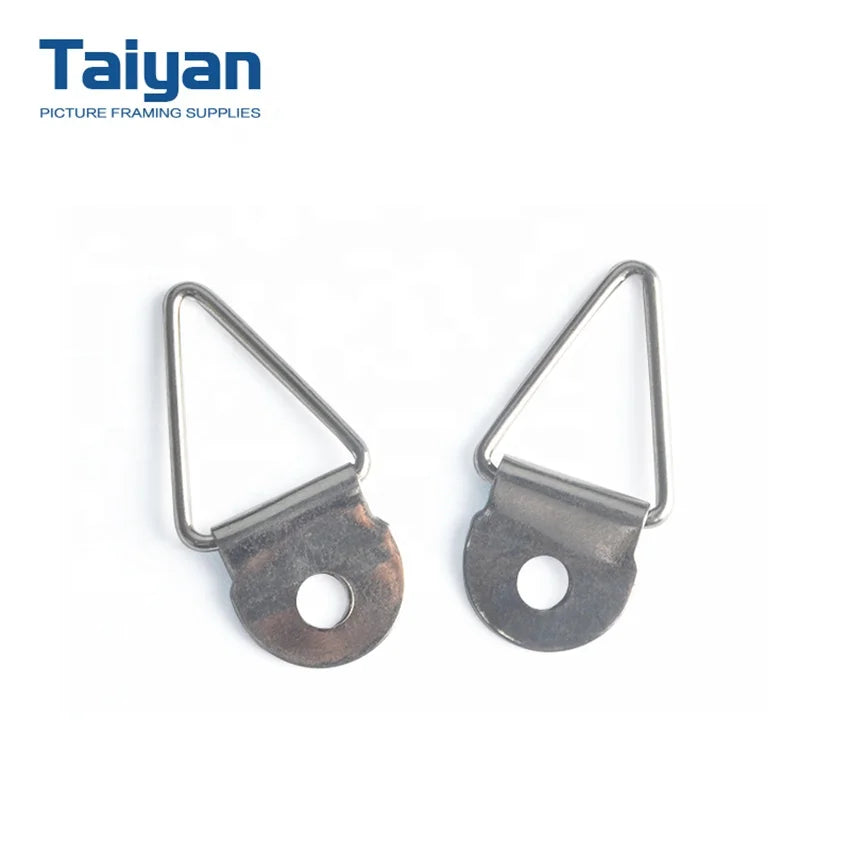 TS-K033 Iron Silver Triangle Hanger for Photo Frame Accessories