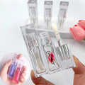 pink White Black Color Empty Lip Gloss Oil Tube Private Label Lip Oil Packaging Blush Tube Container