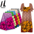 Fabric Printing Custom Various Colors of Optional 100% Polyester Islander Style Flowers Printed Fabric for Dress