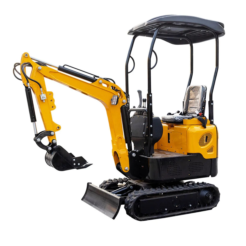 Cheap Price Mini Hydraulic Excavator With Rubber Track 1 Ton Digger for Sale in US