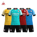 Wholesale Personalized Custom Top Quality  Breathable Sublimated Football Uniform Shirt  Soccer Team Wear Men Soccer Jersey Uni