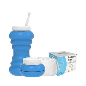 Silicone Modern Outdoor Portable Travel Bidet 600ml Foldable