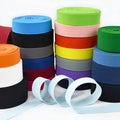 Meetee EB311 2/2.5/3/4/5cm Colorful Polyester Flat Elastic for Home Textiles Clothing Accessories Webbing Bags for Garment Pants