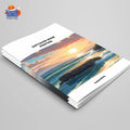 Custom Wholesale Quality Notebook Kids Cooking Recipe Magazine Brochure Softcover Paper Book Printing