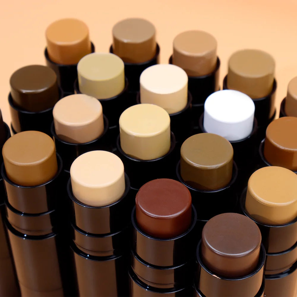 Custom Logo High Pigment Waterproof Matte Vegan Cream Contour Makeup Moisturizing Private Label Contour Stick with Brush Stick