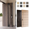 Australia Modern Hotel Villa Solid Wood External Pivot Door Luxury Main Smart Locks Security Exterior Timber Front Door