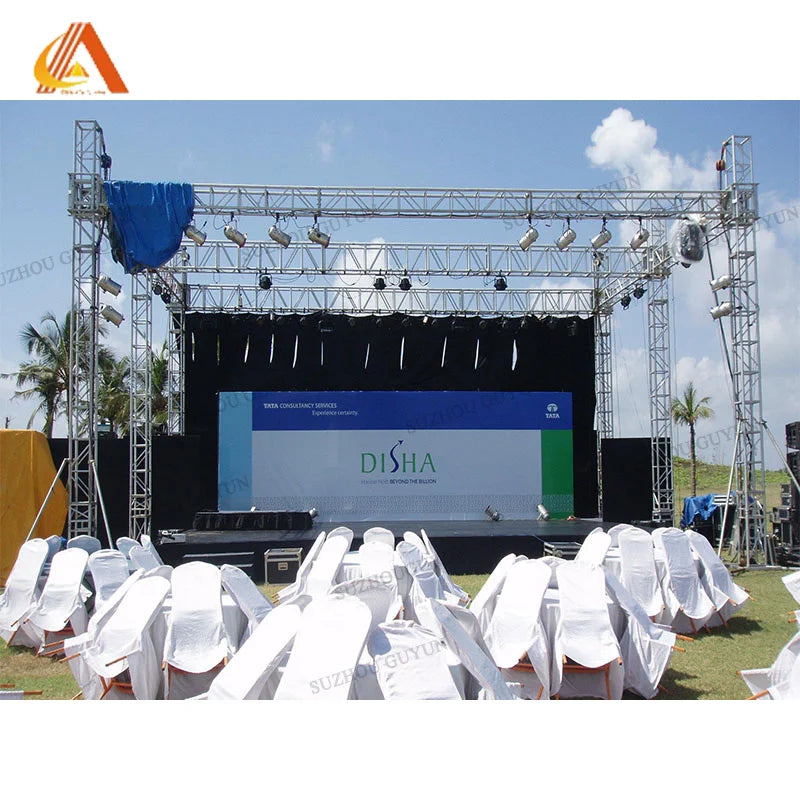 Portable Modular 1.22*1.22m Outdoor Performance Stage Platform for Concert Events Easy Assembly with Pallet Packing