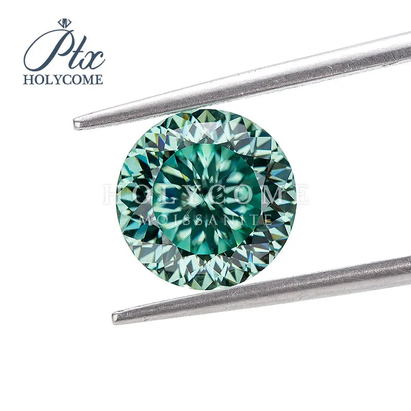 Holycome Green Portuguese Cut Loose Stones Diamond VVS Moissanite With Certificate Gemstones for Jewelry