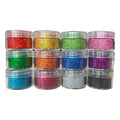 10g/bottle High Quality Laser Glitter Powder Multi Color Glitter Powder for Christmas Decorations Paintings Epoxy Resin