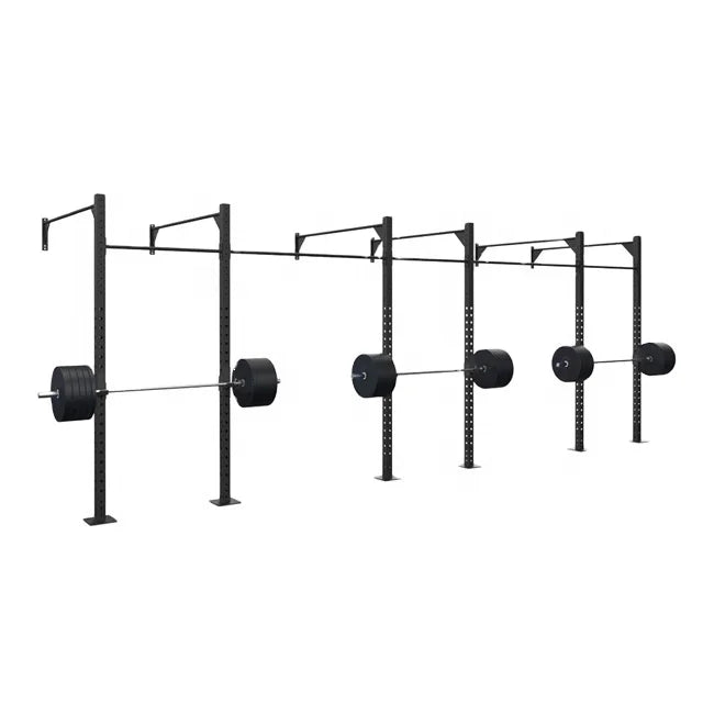 Fitness Commercial Gym Equipment Power Rack Multi Function Station Wall Mount Builder Rig Competition Steel Tube Q235 135kg