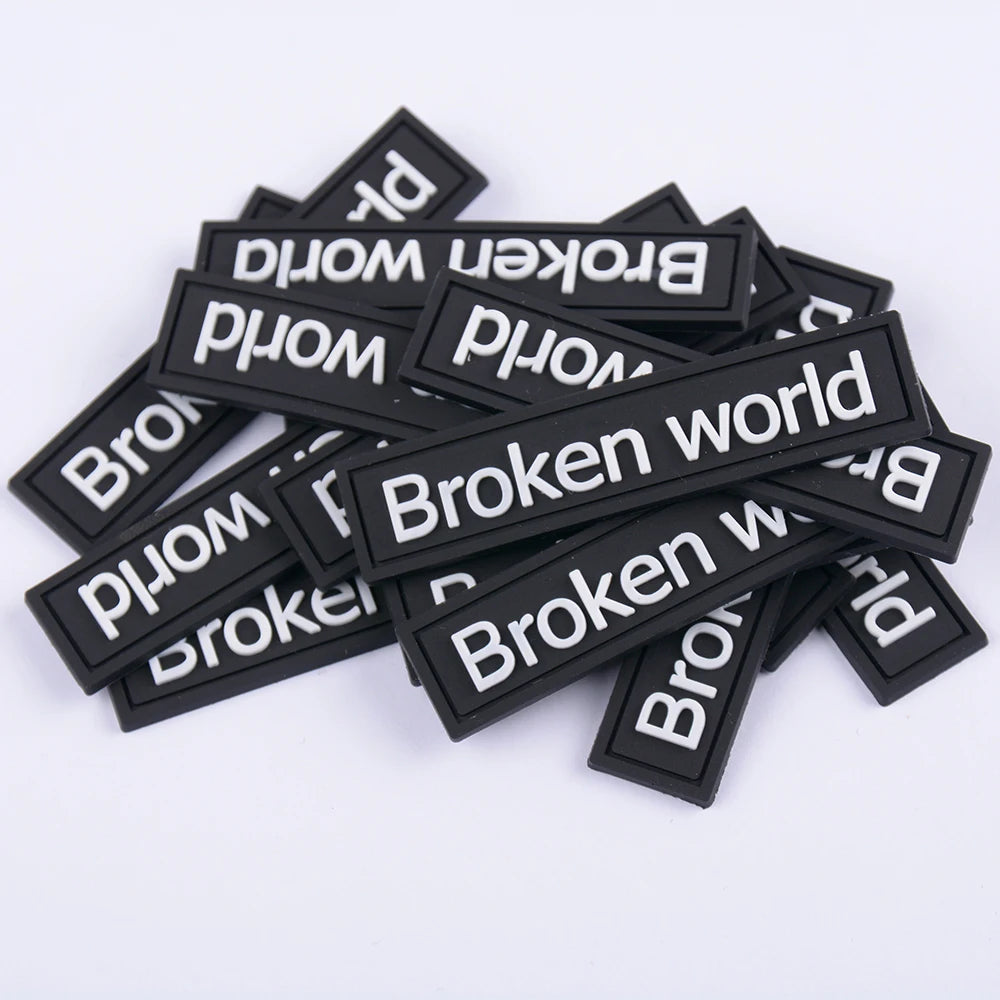 Customize Any Color 3D Heat Transfer Silicone Label Made Custom Embossed 3d Soft Garment Pvc/rubber Patch for Clothing/bag