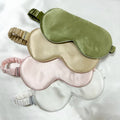 Custom Made Adjustable Strap Multi Color Super Soft 6A 100% Mulberry Silk Sleep Eyemask