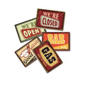 Factory Made Retro Designed Advertising Plate on Wall Hanging Metal Sign Exquisite Tin Craft for Home bar Restaurant Wall