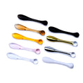Private Label Luxurious Skincare Scoop Cosmetics Metal Face Spatula Applicator Mini Eye Cream Metal Spoon Bottle