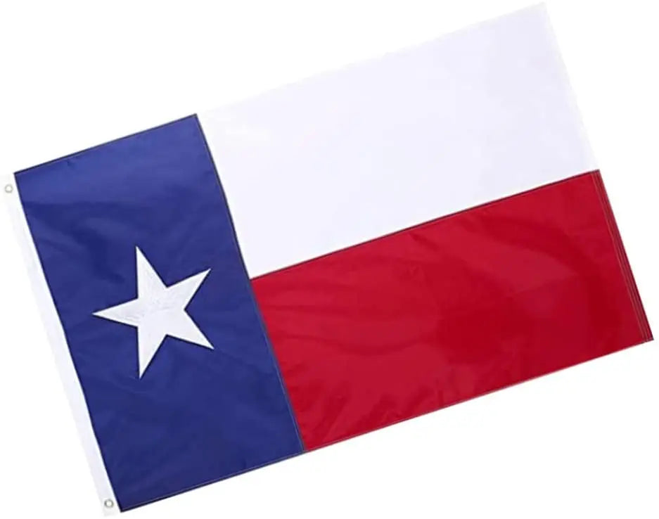 Bright Colors and UV Resistance Texas Federal and Country Drapeau Polyester Flag For Yard Party Indoor Outdoor Decoration
