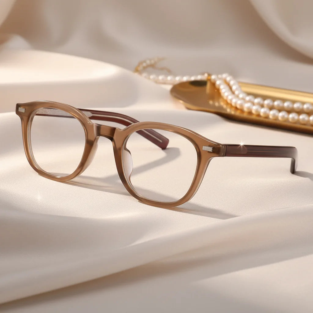 High Quality Metal Hinges Anti Blue Light Spectacle Frames Eyeglasses Oversize Anti Blue Light Optical Eyewear All Face Shapes