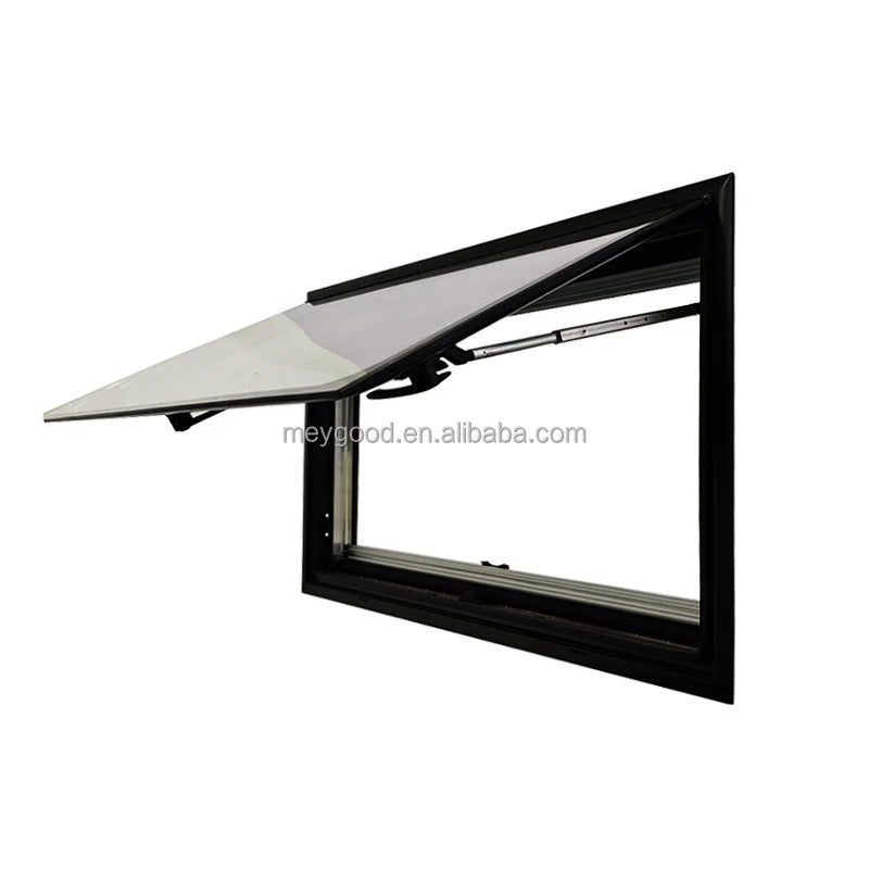 700x300mm External Flat Double Glazing Acrylic Glass Camper Trailer Windows with Pleated Blind