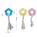 Cotton Rope Pet Products Bite Resistant Durable Dog Toy Interactive Therapy Leash Ball for Dogs