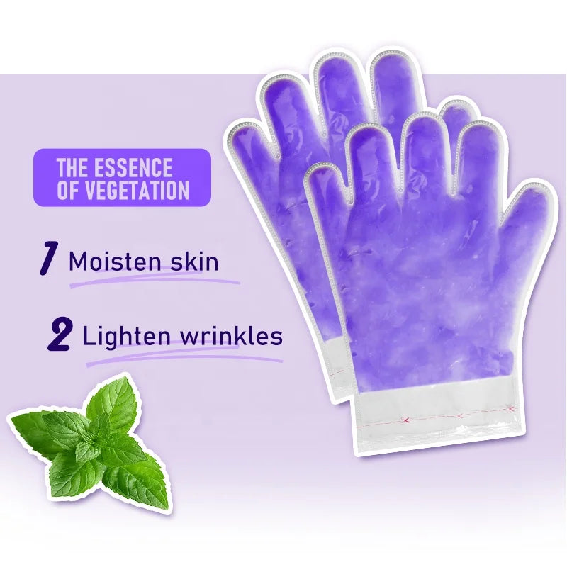 Paraffin Wax Natural Lavender Paraffin Beauty Wax Hand Mask Whitening Moisturizing Hand Mask