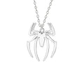 Jewelry Personality Aggressive Alloy Insect Spider Necklace Simple Retro Fashion Collar Chain for Men and Women