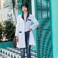 Beauty Uniform Dress Spa Uniform Scrub Uniform White Salon Lab Coat Pharmacy Work Blouse