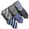 Men's Striped Polyester Neck Tie 150*7.5cm All-year Fast Delivery Factory Stock Classic Formal Style Wholesale