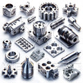 High Precision Custom Non-Standard Metal Parts Processing Kit One Stop Services CNC Machining Rapid Prototype Milling Turning