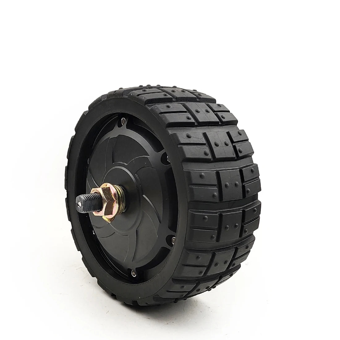 L-faster 350W 6.5 8 Inch Off-road Solid Tire Brushless Hub Motor Fat Wheel