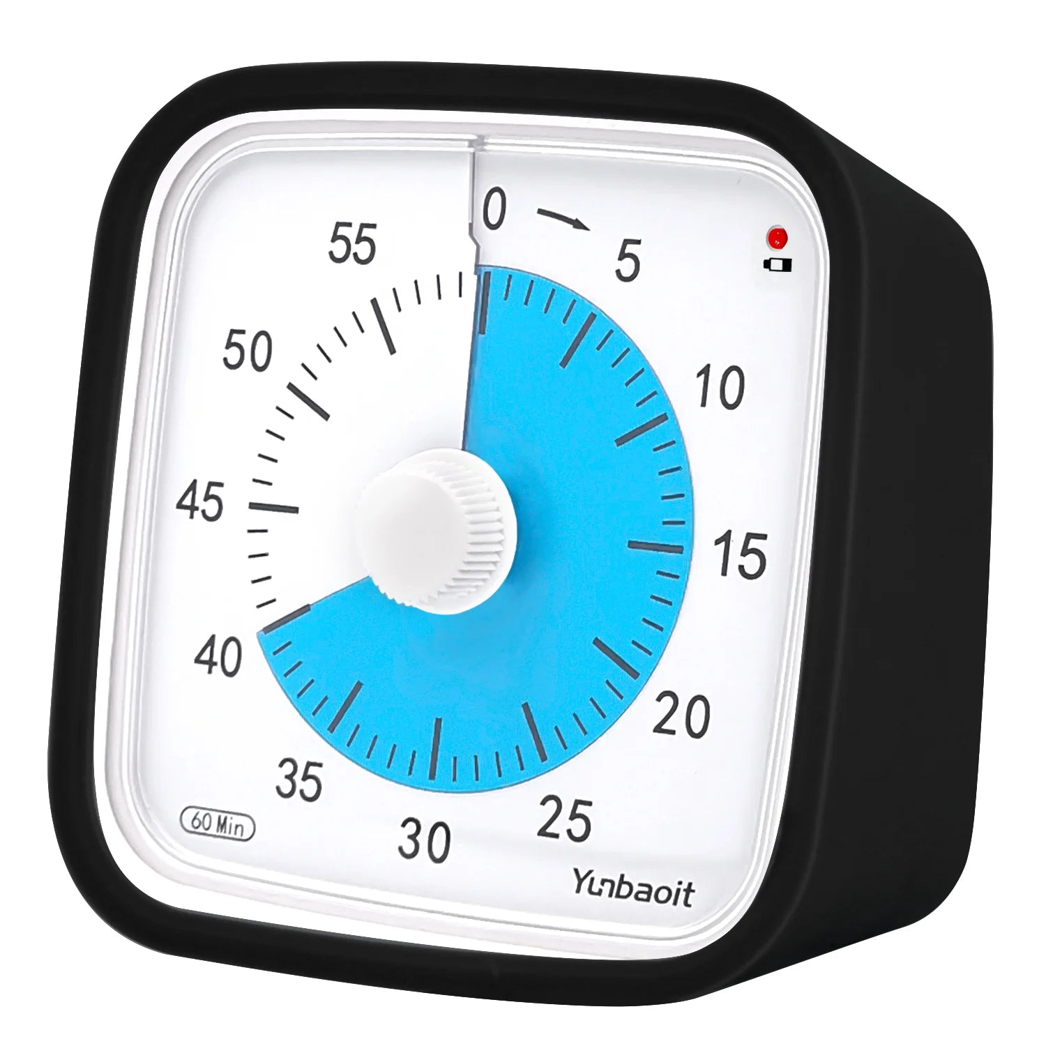Yunbaoit Pomodoro Adhd Clock Productivity Timer Kichen Cooking Study Time Manager Countdown Timer Visual Timer for Children