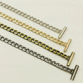 Deepeel L1-21 120cm DIY Bag Accessories Handbag Custom Bags Chains Crossbody Strap T Buckle Hardware Parts Purse Accessories