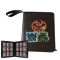 Premium 9-Pockets Book Toploader Card Binder Unique PU Leather Custom Printing Trading Album Colorful Business Card Book