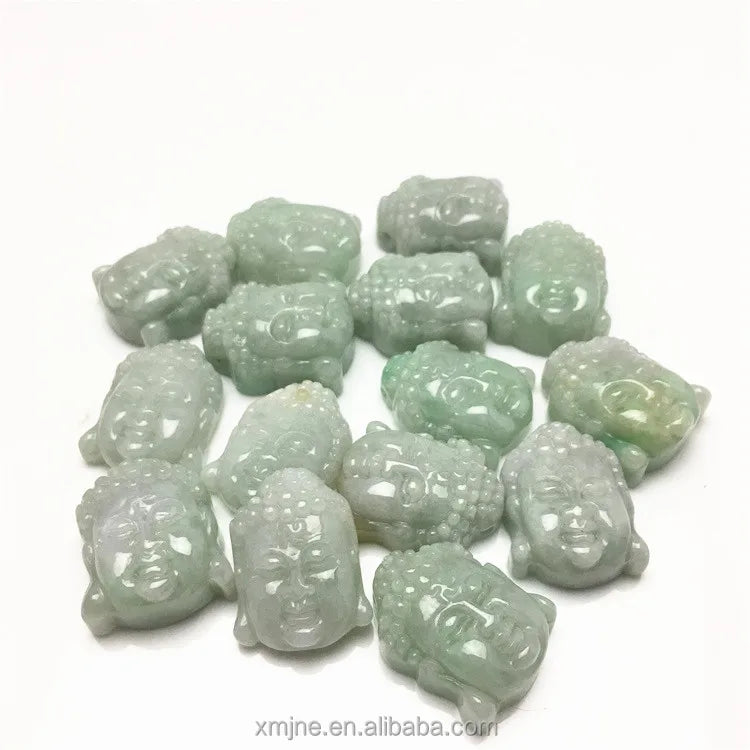 Jade Grade a Burma Jadeite Jade Pendant Head Jade Pendant Pendant Jewelry Crafts Wholesale
