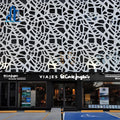 Perforated Panel Aluminum Punching Facade Cladding  Metal Screen for Building Construction Decoration
