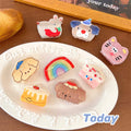 Yi YHJ Women's Hair Accessories Cute Printed Animal Cat Dog Acrylic Shark Clip Custom Hair Claw Clips Girl for Woman Wholesale