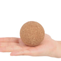 High-Density 80mm Fascia Ball Non-Falling Muscle Massage Cork Yoga Ball Durable for Muscle Pain Relief