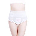 DH Women's Disposable Cotton Sanitary Napkin Panties Breathable Soft Super Absorbent Latest Designs for Period Safety