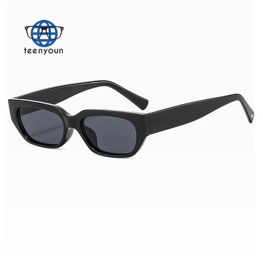 Teenyoun 2024 Women Anti Uv Small Frame Square Frame Sunglasses Designer Men Retro Premium Shades Sunglasses Wholesale