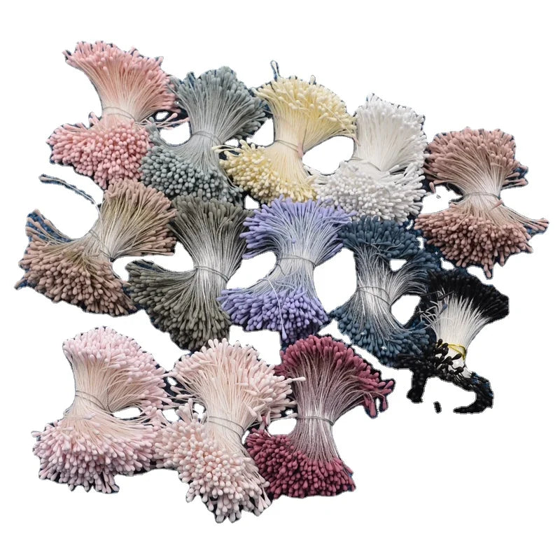 2024 Top Quality 6CM Length Artificial Pearlized Flower Stamen for Sale