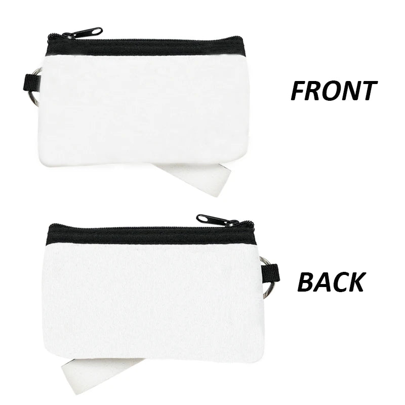 Sublimation Blanks Promotional Credit Card Pocket Mini Wallets Pouches
