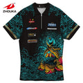 Design Your Own Polo Men Darts Shirts Indoor Darts Jersey