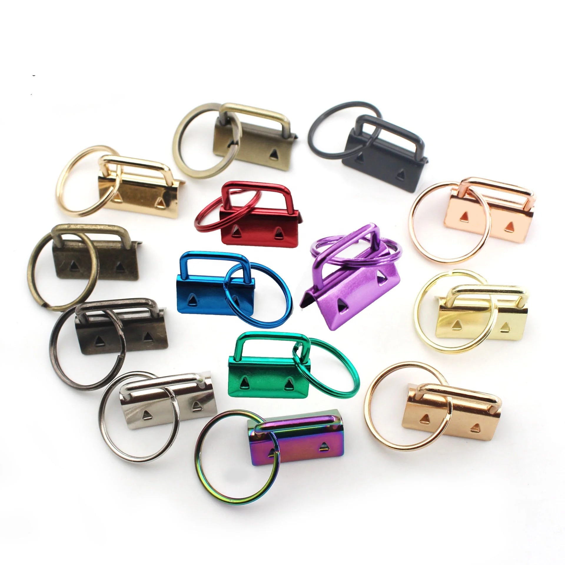 25mm 32mm Alloy Metal Tail Clamp Bag Ribbon Accessories Clip for Webbing