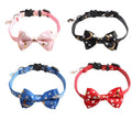 New Style Hot Sale Fashion Bow Luxury Christmas Personalized Collar for Cat
