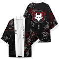 Gerenal Basic Wholesale Japanese Man Haikyu Costumes Kimono 3d Printed Short Sleeve Tshirt Kimono Cloak Coat Pajamas